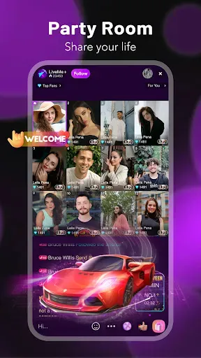 Скриншот 4 — LiveMe+: Live Stream & Go Live