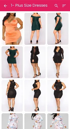 Скриншот 7 — Plus Size Dresses for Women