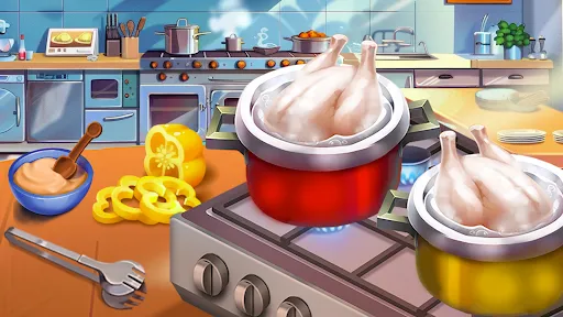 Скриншот 1 — Cooking Big - Игры про готовку