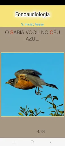 Скриншот 3 — App Fonoaudiologia :exercícios