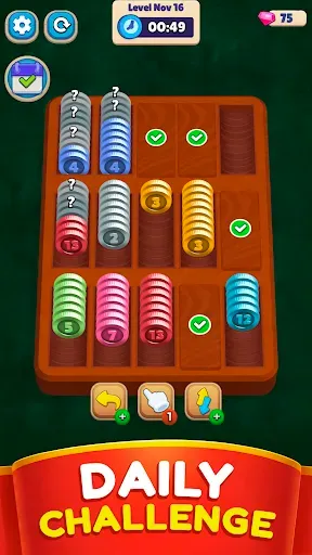 Скриншот 5 — Pocket Sort: Сортировка Монет