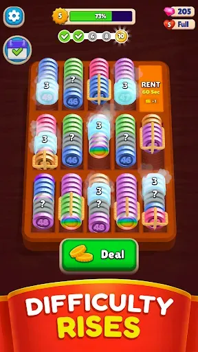 Скриншот 6 — Pocket Sort: Сортировка Монет