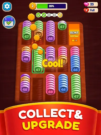 Скриншот 8 — Pocket Sort: Сортировка Монет
