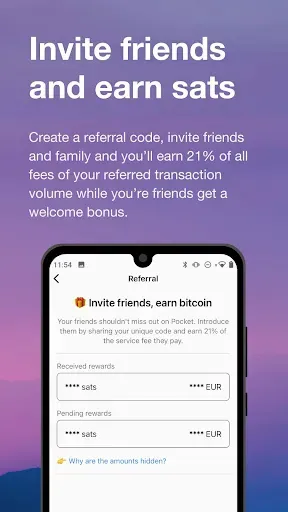 Скриншот 4 — Pocket: Buy Bitcoin instantly