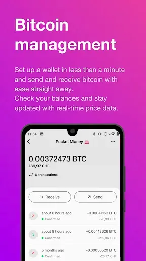 Скриншот 5 — Pocket: Buy Bitcoin instantly