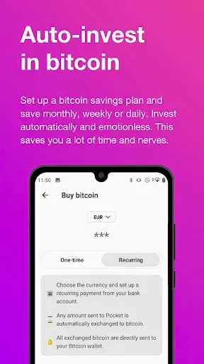Скриншот 7 — Pocket: Buy Bitcoin instantly