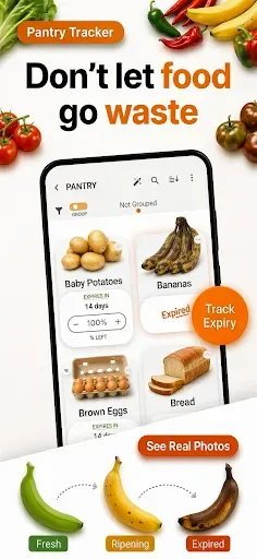 Скриншот 1 — Grocery AI: Shop, Cook, Pantry