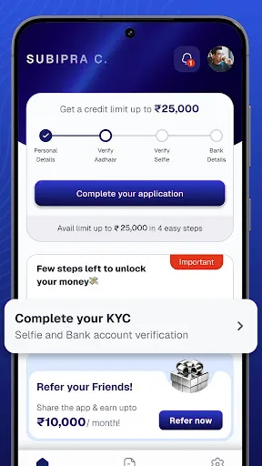 Скриншот 2 — Pocketly Instant Personal Loan