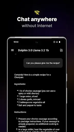 Скриншот 2 — PocketPal AI
