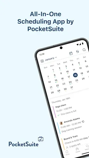 Скриншот 1 — PocketSuite Client Booking App