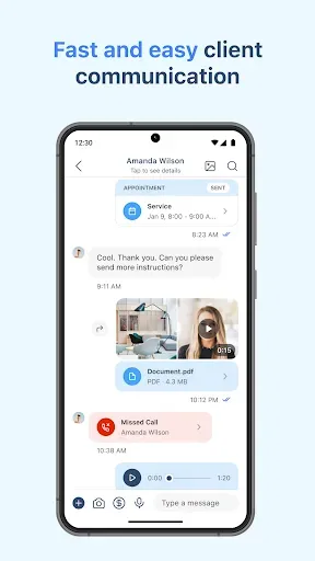 Скриншот 5 — PocketSuite Client Booking App