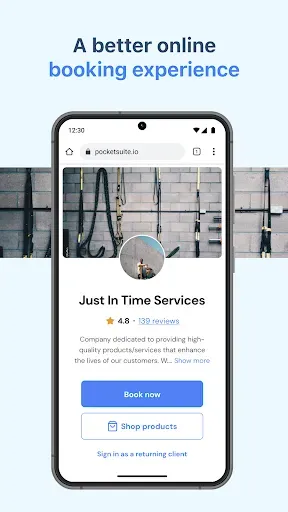 Скриншот 6 — PocketSuite Client Booking App