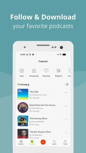 Скриншот 3 — Podcast Player App - Podbean