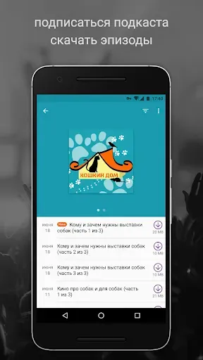 Скриншот 3 — Подкаст Радио Музыка - Castbox