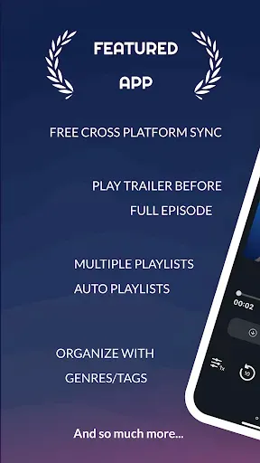 Скриншот 2 — Podcast App: Podurama
