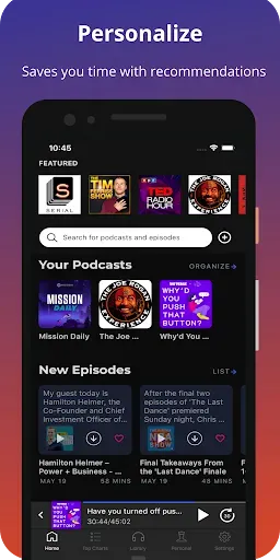 Скриншот 4 — Podcast App: Podurama
