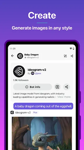 Скриншот 5 — Poe - Fast AI Chat