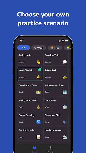 Скриншот 1 — Voca AI: Learn a Language