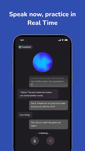 Скриншот 2 — Voca AI: Learn a Language