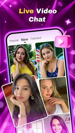 Скриншот 1 — FUNParty-Live video chat&party