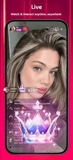 Скриншот 1 — WeJoy Pro-Live Video Party