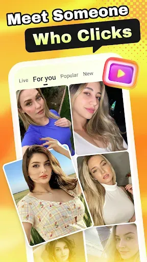 Скриншот 1 — Mangochat-Live Call&Real Chat