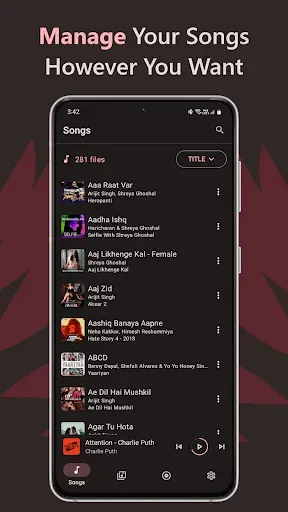 Скриншот 2 — Music Player