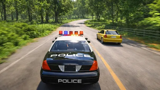 Скриншот 1 — US Police Car Escape Chase