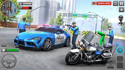 Скриншот 5 — US Police Car Simulation Games