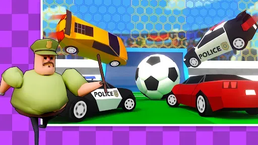 Скриншот 7 — Car Soccer 3D Car Ball Games