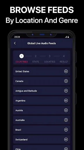 Скриншот 4 — Police Scanner Pro - App