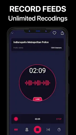 Скриншот 8 — Police Scanner Pro - App