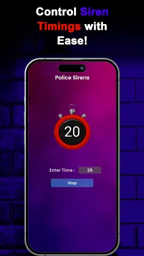 Скриншот 2 — Police Siren - Police Sounds