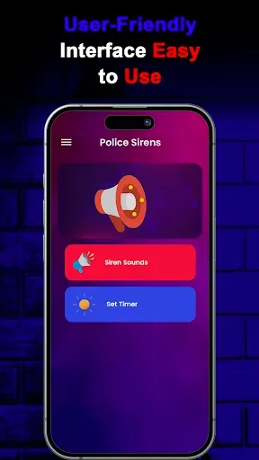 Скриншот 3 — Police Siren - Police Sounds