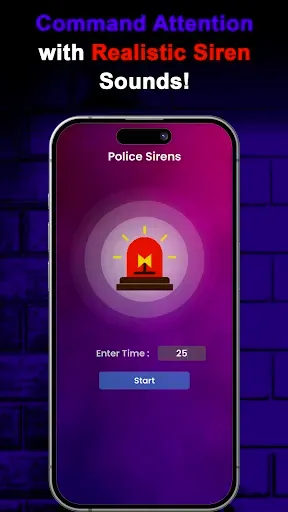 Скриншот 5 — Police Siren - Police Sounds