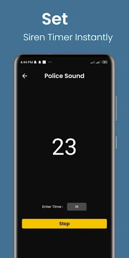 Скриншот 3 — Police Siren - Police Sounds
