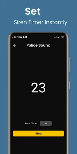 Скриншот 8 — Police Siren - Police Sounds