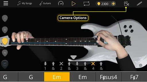 Скриншот 7 — Guitar 3D - основные аккорды
