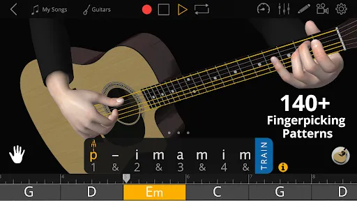 Скриншот 3 — Guitar3D Studio: Learn Guitar