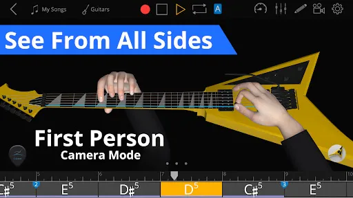 Скриншот 5 — Guitar3D Studio: Learn Guitar