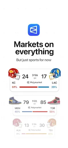 Скриншот 1 — Polymarket