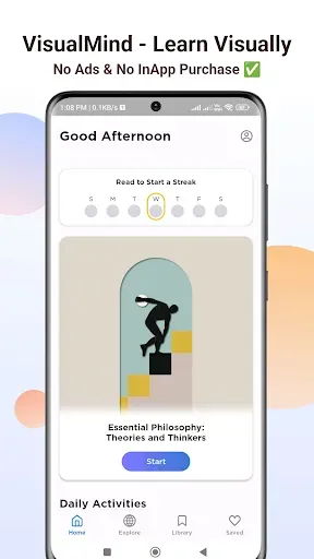 Скриншот 1 — VisualMind - Learn Visually