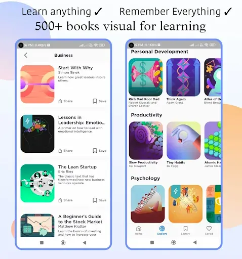 Скриншот 2 — VisualMind - Learn Visually