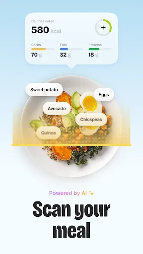 Скриншот 2 — BitePal: AI Calorie Counter