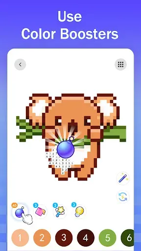 Скриншот 5 — Pop Pixel- Color By Number
