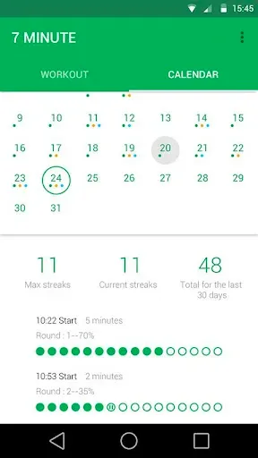 Скриншот 3 — 7 Минут Тренировка Pro