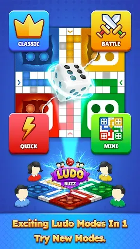 Скриншот 4 — Ludo Buzz - Multiplayer Game