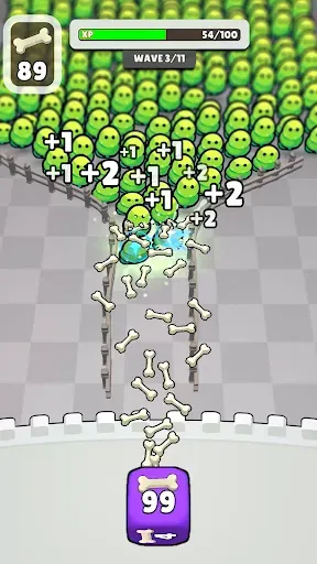 Скриншот 3 — Dice vs Monsters: Roguelike TD