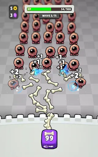 Скриншот 6 — Dice vs Monsters: Roguelike TD