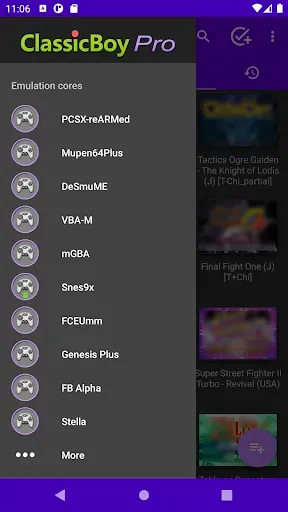 Скриншот 2 — ClassicBoy Pro - Game Emulator